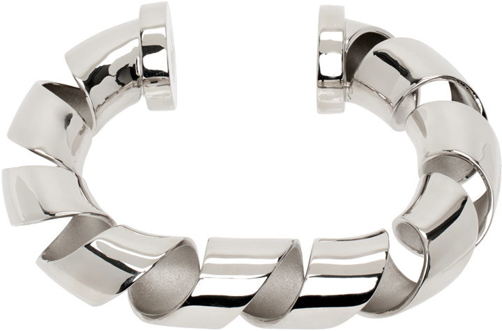 Photo: Rabanne Silver XL Link Twist Bracelet