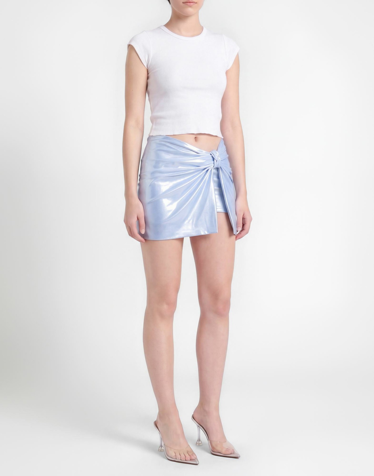 Misbhv Womens Mini skirt Sky in Blue