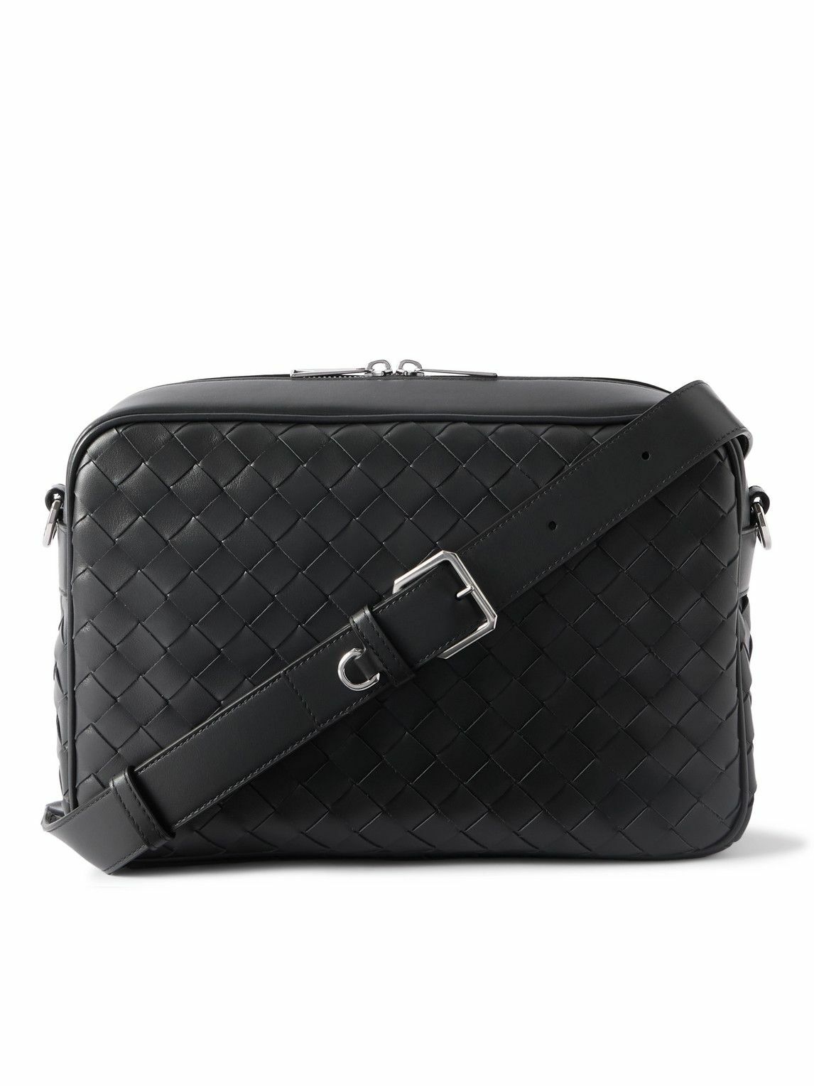 Bottega Veneta - Intrecciato Leather Phone Pouch Bottega Veneta