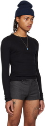K.NGSLEY Black Dani Long Sleeve T-Shirt
