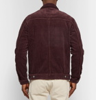 NN07 - Vincenzo Cotton-Corduroy Jacket - Men - Burgundy