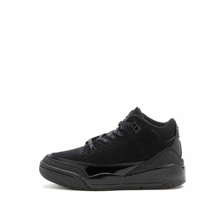 Photo: Air Jordan 3 Retro Sneaker (PS) in Black/Charcoal/White