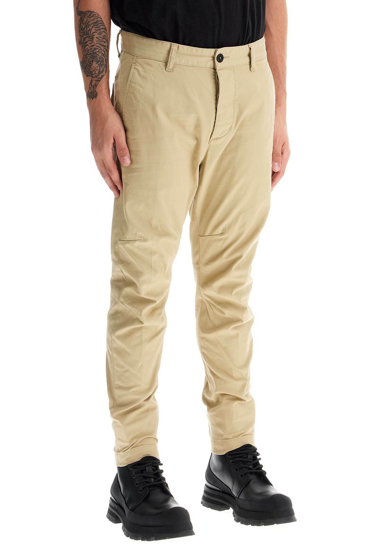 DSQUARED2 sexy chino pants for Beige Dsquared2