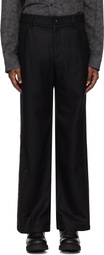 Professor.E Black E Trousers