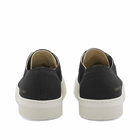 Common Projects Men's Tournament Low Classic Canvas Sneakers in Black