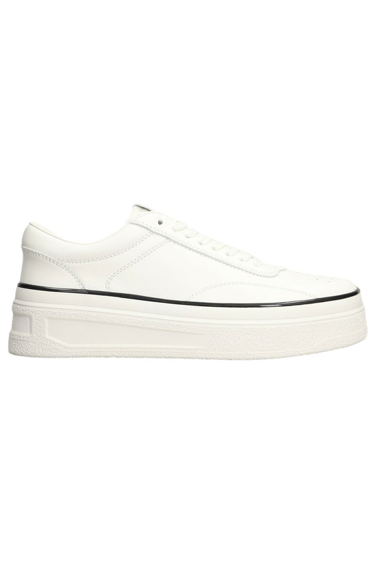 Photo: Jil Sander Sneakers In White Leather