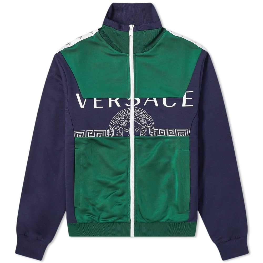 Photo: Versace Panel Logo Track Jacket