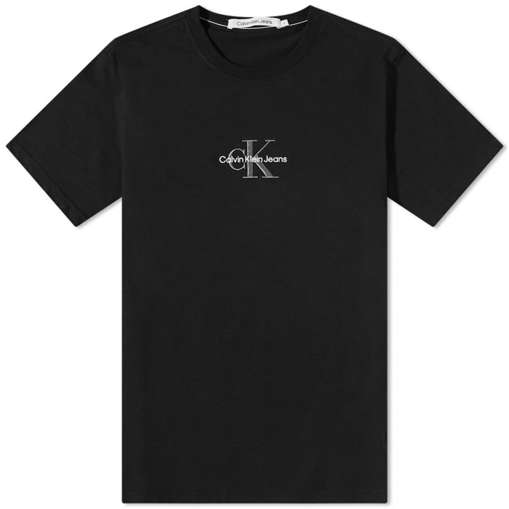 Photo: Calvin Klein Men's Monogram Logo T-Shirt in Black
