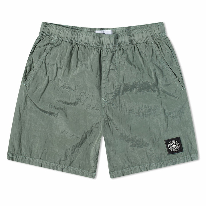 Photo: Stone Island Men's Nylon Metal Swim Short in Sage