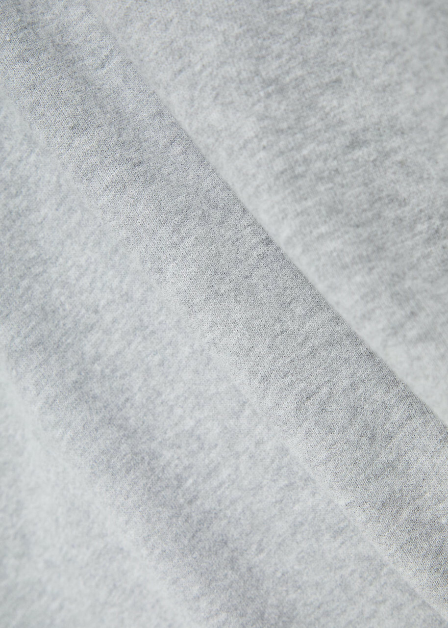 Sunspel Crew-neck Cotton Sweatshirt Grey