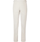 Richard James - Cream Cotton-Corduroy Suit Trousers - Neutrals