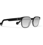 Moncler - Square-Frame Acetate Sunglasses - Men - Black