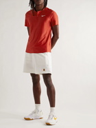 Nike Tennis - Court Advantage Slim-Fit Recycled Dri-FIT Tennis Polo Shirt - Red