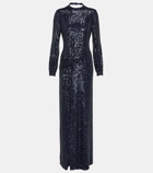 Monique Lhuillier Sequined gown