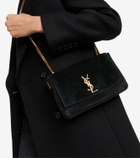 Saint Laurent - Kate Small reversible suede and leather shoulder bag
