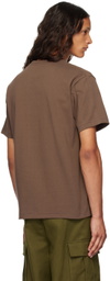 BAPE Brown Fans Scarf College T-Shirt
