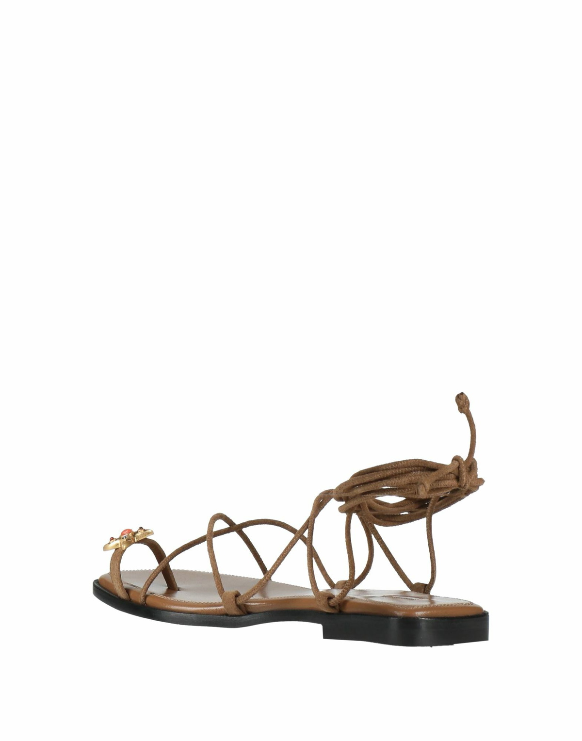 Nodaleto Womens Thong sandal Light brown