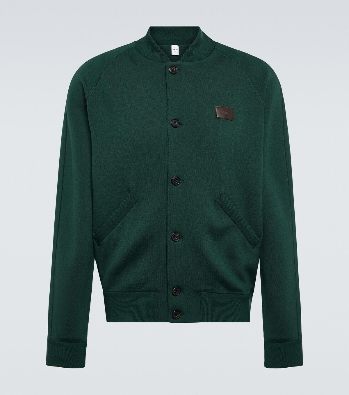 Berluti Scritto wool-blend varsity jacket Berluti