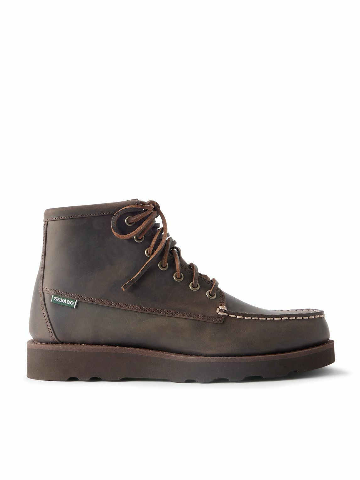Sebago - Tala Waxed-Leather Boots - Brown