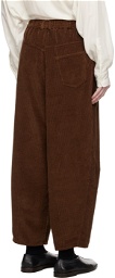Cordera Brown Baggy Trousers