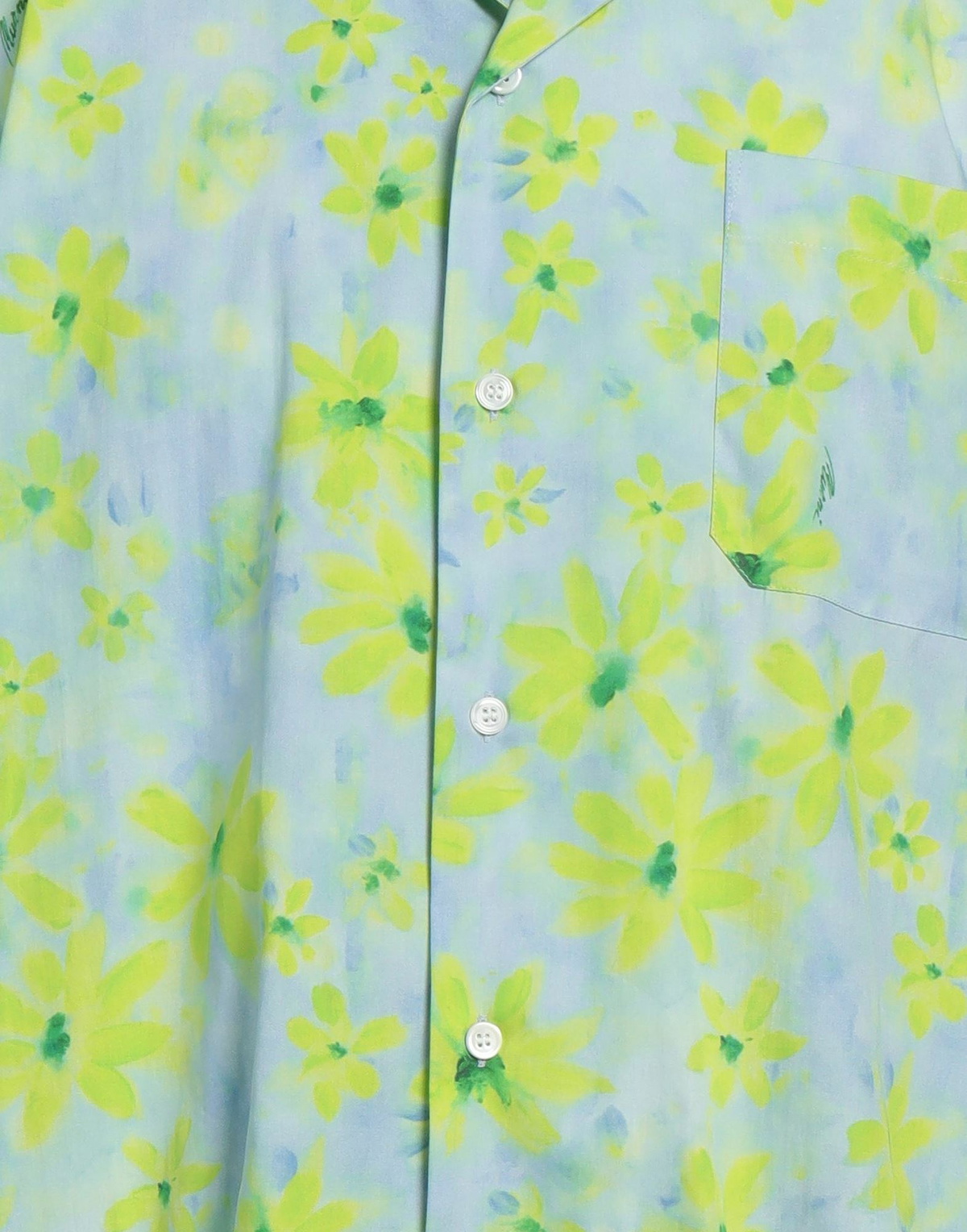 Marni Mens Shirt Lime in Green