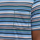 Paul Smith Men's Striped Pocket T-Shirt in Blue