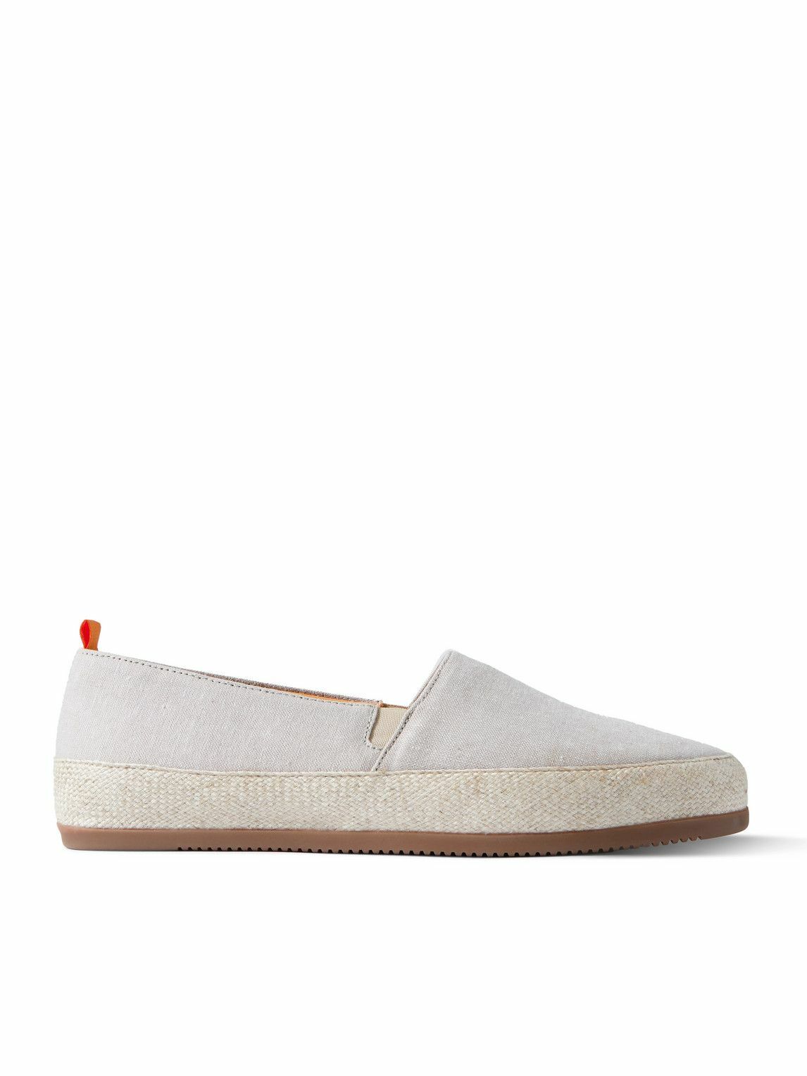 Mulo - Linen Espadrilles - Gray