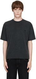 AVAVAV Black 'Avavav' Logo T-shirt