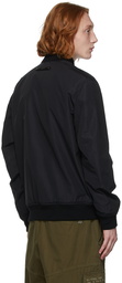 Ralph Lauren Purple Label Black Drayton Bomber Jacket