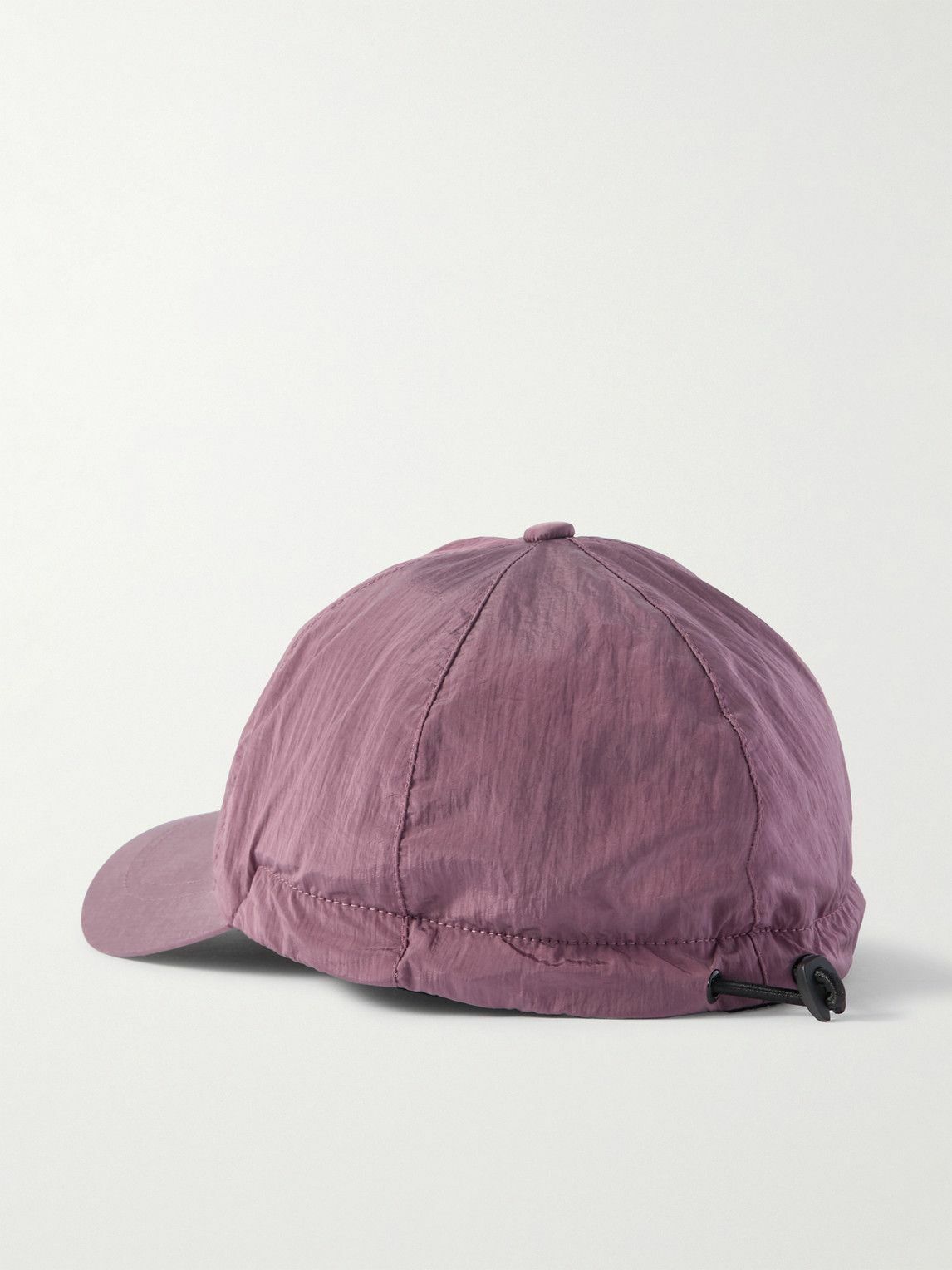 Stone Island - Logo-Appliquéd Crinkled-ECONYL® Cap - Purple