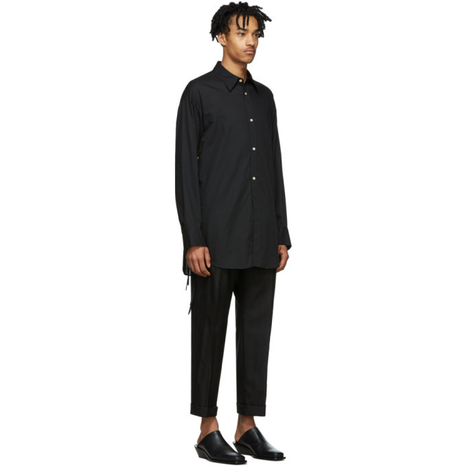 BED J.W. FORD Black Ribbon Shirt BED J.W. FORD