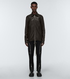 Rick Owens - Leather blouson jacket