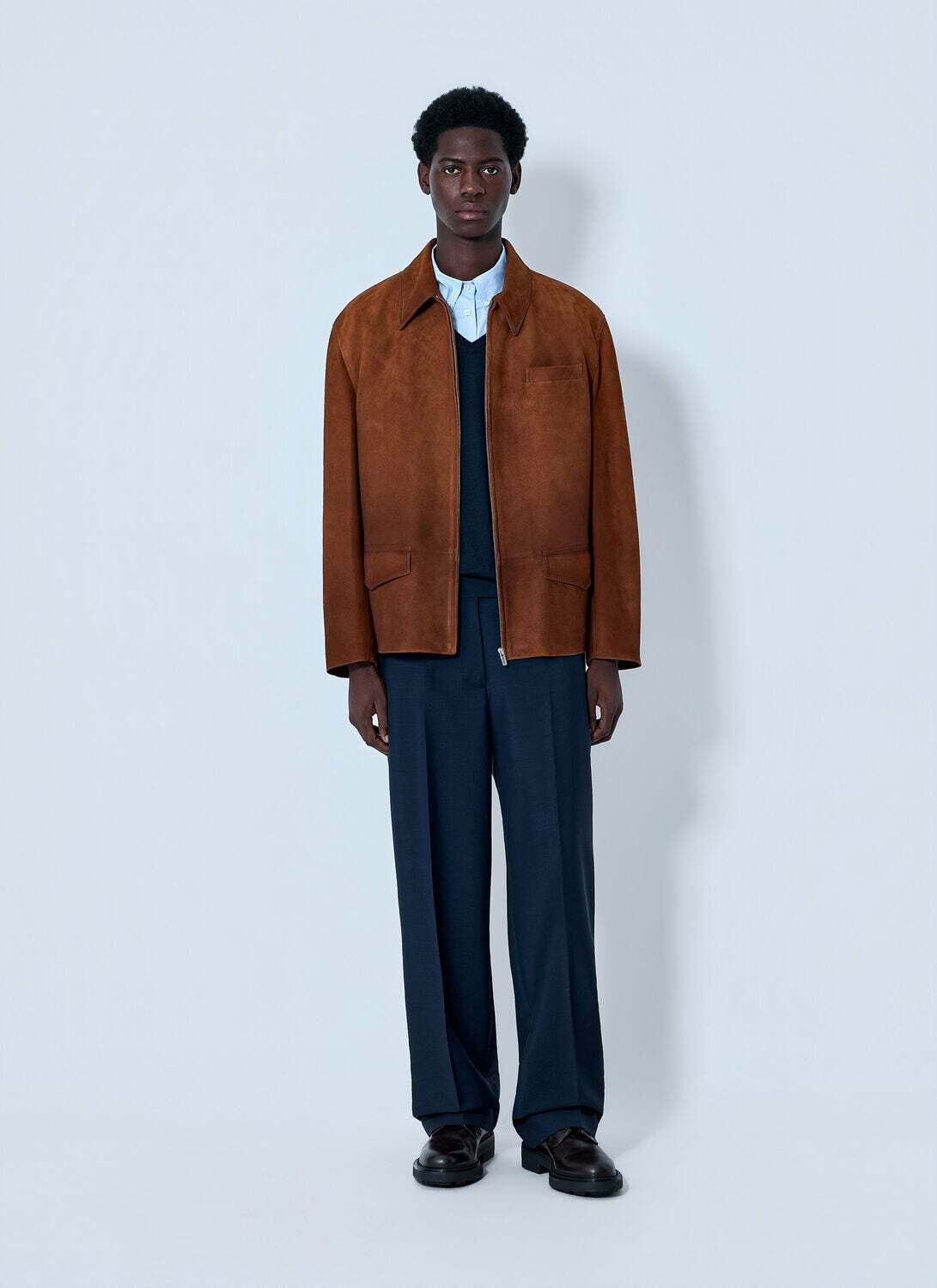 Miu Miu Suede Zip Jacket