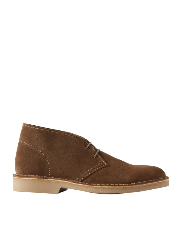 Photo: Mr P. - Suede Desert Boots - Brown