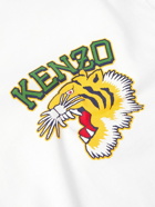 KENZO - Varsity Jungle Logo-Print Cotton-Jersey T-Shirt - White