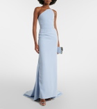 Solace London Seraphina one-shoulder gown