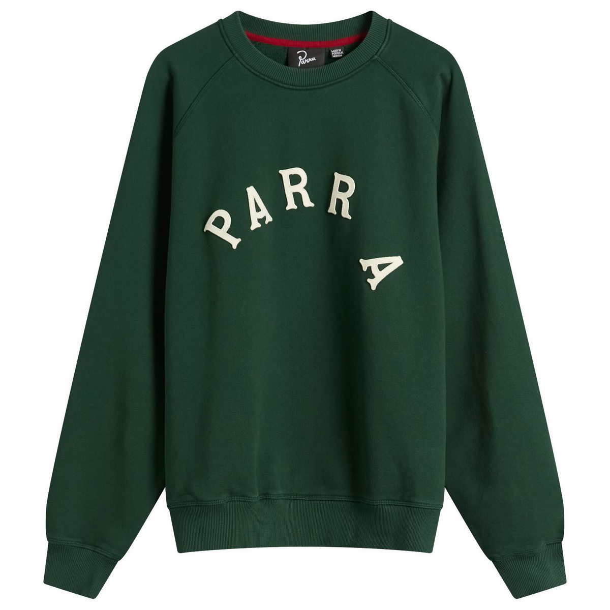 By Parra Men's Drunk Parent Crew Sweatshirt in Green