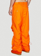 Parachute Pants in Orange