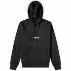 POSTAL Men's Mini Logo Hoodie in Black