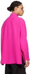 Valentino Pink Appliqué Shirt