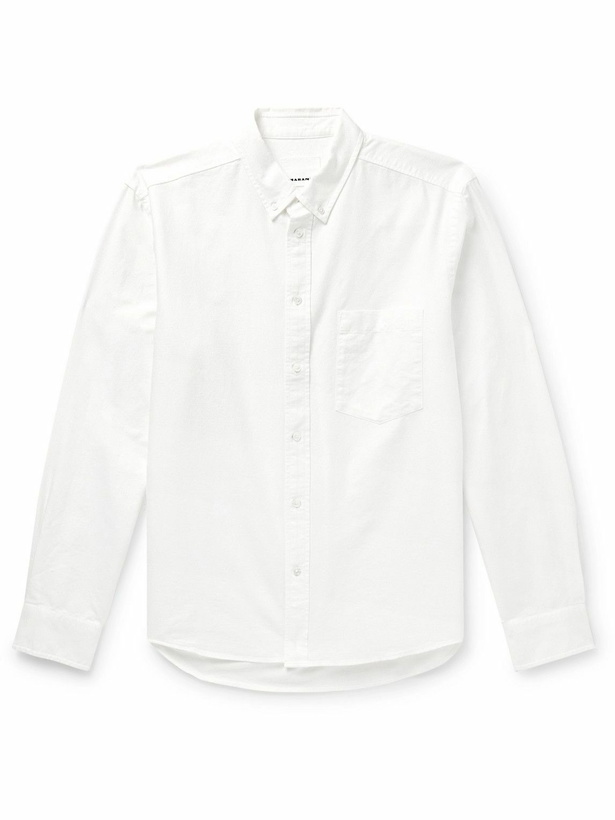 Photo: Marant - Jasolo Button-Down Collar Cotton Oxford Shirt - White