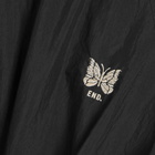 END. x Needles Track Crew Neck Shirt in Black