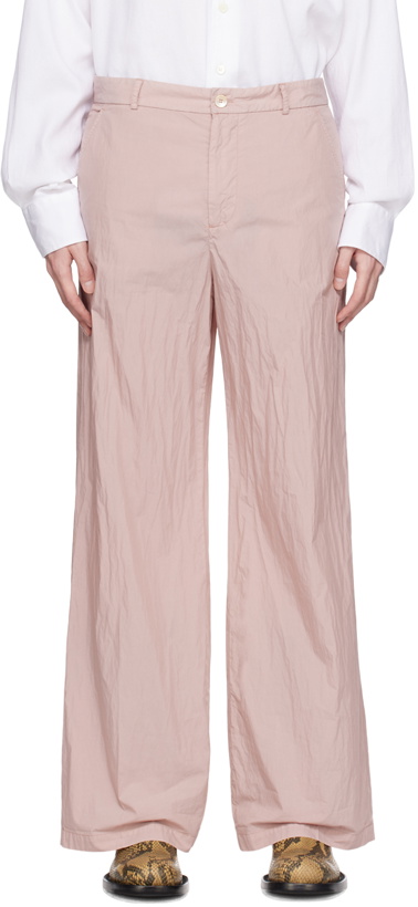 Photo: Our Legacy Pink Tuxedo Trousers