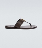 Tom Ford - Embellished leather sandals
