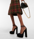 Aquazzura Blake suede platform pumps