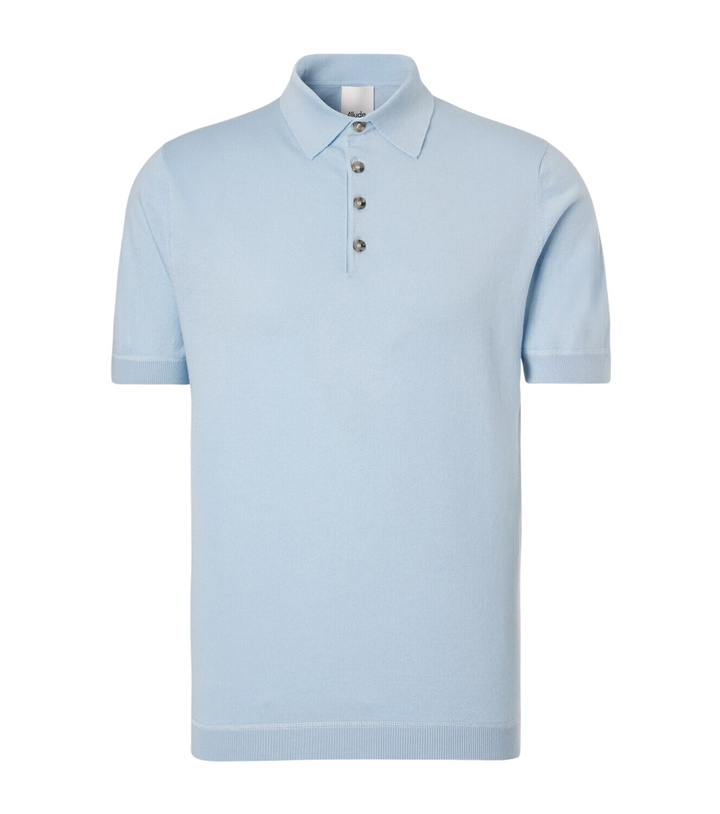 Photo: Allude Cotton, silk, and cashmere polo shirt
