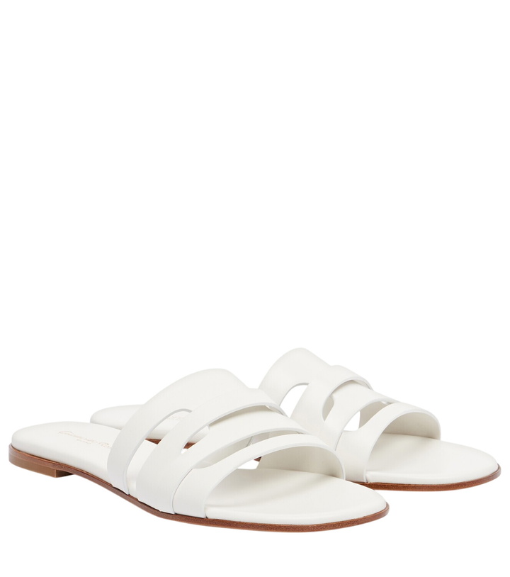Photo: Gianvito Rossi Leather slides
