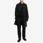 Dries Van Noten Men's Hakin Jersey Carcoat in Black