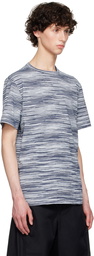 Missoni Navy Slub T-Shirt