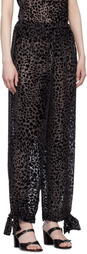 Caro Editions Black Coco Trousers